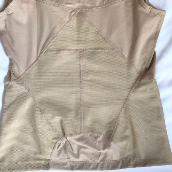 TOMMIE COPPER Tank Womens 2XL XXL Nude Beige Lower Back Support Tank Top NWOT - Picture 6 of 12